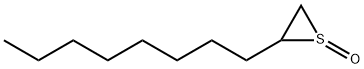 THIIRANE, 2-OCTYL-, 1-OXIDE, SURFACTANT Structural