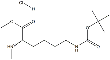 H-N-Me-Lys(Boc)-OMe·HCl Structural