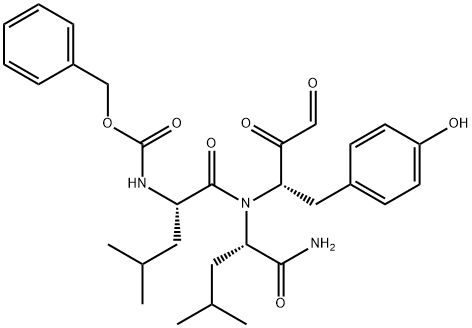 Z-Leu-Leu-Tyr-a-keto aldehyde