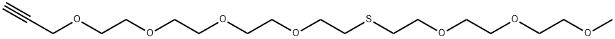 m-PEG3-S-PEG4-propargyl