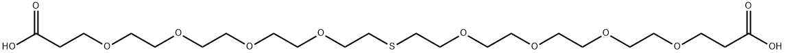 Acid-PEG4-S-PEG4-Acid