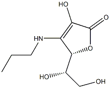 L-Ascorbic acid, 3-deoxy-3-(propylamino)- (9CI) Structural