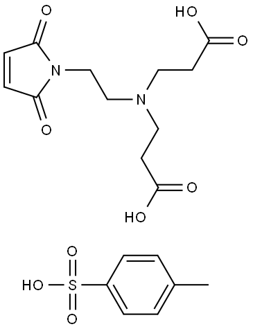 N-(2-carboxyethyl)-N-[2-(2,5-dihydro-2,5-dioxo-1H- Structural