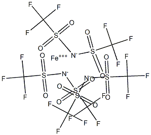 IRON TRIS-(TRIFLUOROMETHANESULFONIMIDE) Structural