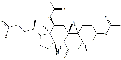 3α,12α-Diacetoxy-7-oxo-5β-cholan-24-oic acid methyl ester