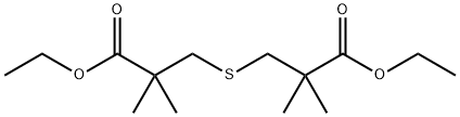 Propanoicacid, 3,3'-thiobis[2,2-dimethyl-, diethyl ester (9CI) Structural