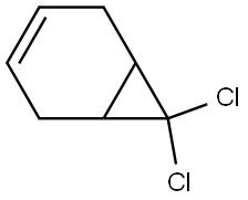 Bicyclo[4.1.0]hept-3-ene, 7,7-dichloro-, (1R,6R)-rel- (9CI) Structural