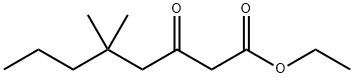 Octanoic acid, 5,5-dimethyl-3-oxo-, ethyl ester Structural