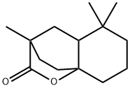 decahydro-2,8,8-trimethylnaphthalene-2,4a-carbolactone Structural