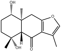 Zedoarofuran Structural
