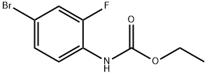 ethyl 4-bromo-2-fluorophenylcarbamate Structural
