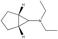 Bicyclo[3.1.0]hexan-6-amine, N,N-diethyl-, (1-alpha-,5-alpha-,6-ba-)- (9CI) Structural