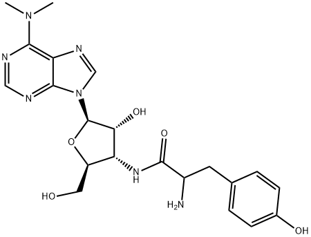 O-demethylpuromycin Structural