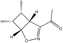 Ethanone, 1-[(1R,5R,6S,7R)-6,7-dimethyl-2-oxa-3-azabicyclo[3.2.0]hept-3-en- Structural