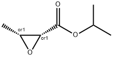 Oxiranecarboxylic acid, 3-methyl-, 1-methylethyl ester, (2R,3R)-rel- (9CI) Structural