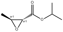 Oxiranecarboxylic acid, 3-methyl-, 1-methylethyl ester, (2R,3S)-rel- (9CI) Structural