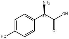 4-Hydroxy-D-(-)-2-phenylglycine Structural Picture