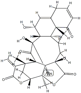 (16S,22R)-14α,17α-Epoxy-7α,13,14,20,22-pentahydroxy-1,15-dioxo-16,24-cyclo-13,14-secoergosta-2,5,25(27)-triene-18,26-dioic acid 18,20:26,22-dilactone