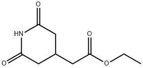 Ethyl 2-(2,6-dioxopiperidin-4-yl)acetate Structural