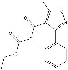 Carbonic acid, monoanhydride with 5-methyl-3-phenyl-4-isoxazolecarboxylic acid, ethyl ester (8CI)