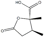 D-erythro-Pentaric acid, 2,3-dideoxy-3-methyl-4-C-methyl-, 1,4-lactone (9CI) Structural