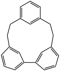 Tetracyclo[14.3.1.14,8.19,13]docosane-1(20),4(22),5,7,9,11,13(21),16,18-nonaene Structural
