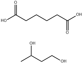 Hexanedioic acid, polymer with 1,3-butanediol Structural