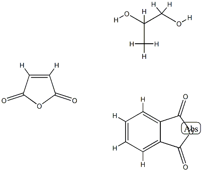 1,3-Isobenzofurandione, polymer with 2,5-furandione and 1,2-propanediol Structural