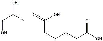 Hexanedioic acid, polymer with 1,2-propanediol Structural
