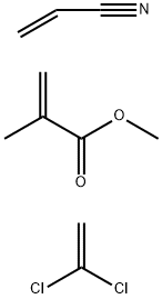 POLY(ACRYLONITRILE-CO-VINYLIDENE CHLORIDE-CO-METHYL METHACRYLATE) Structural