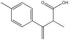 Benzenepropanoic acid, -alpha-,4-dimethyl--ba--methylene- (9CI) Structural