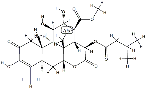 bruceine A Structural