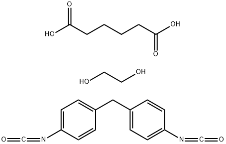 Adipic acid, ethylene glycol, diphenylmethane-4,4'-diisocyanate polymer