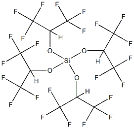 Tetrakis(1,1,1,3,3,3-hexafluoroisopropyl) Orthosilicate Structural