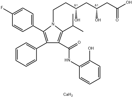 2-Hydroxy Atorvastatin Calcium Salt Structural Picture