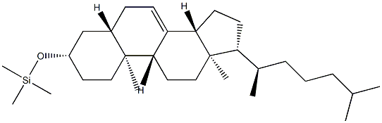 Lathosterol TMS Structural