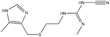 Guanidine, N-cyano-N'-Methyl-N''-[2-[[(5-Methyl-1H-iMidazol-4-yl)Methyl]thio]ethyl]-, [C(Z)]- Structural