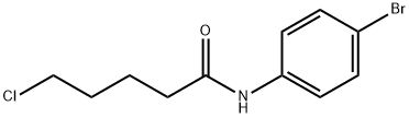 N-(4-bromophenyl)-5-chloropentanamide Structural