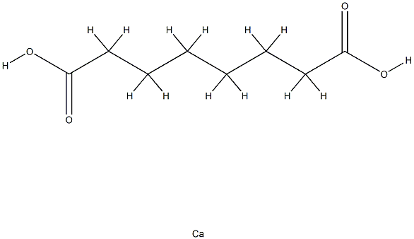 Octanedioic acid calcium salt (1:1) Structural