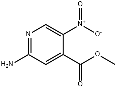 Methyl 2-aMino-5-nitroisonicotinate Structural