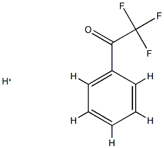Ethanone,  2,2,2-trifluoro-1-phenyl-,  conjugate  acid  (9CI) Structural