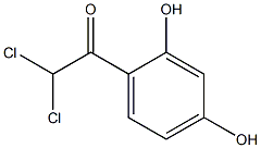 Acetophenone, 2,2-dichloro-2,4-dihydroxy- (6CI,8CI) Structural