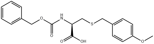 Z-Cys(pMeOBzl)-OH Structural