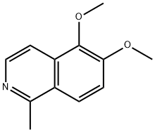 Isoquinoline, 5,6-dimethoxy-1-methyl- (6CI,8CI,9CI) Structural