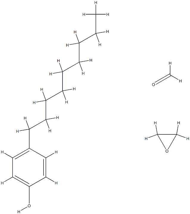 Formaldehyde, polymer with 4-nonylphenol and oxirane Structural