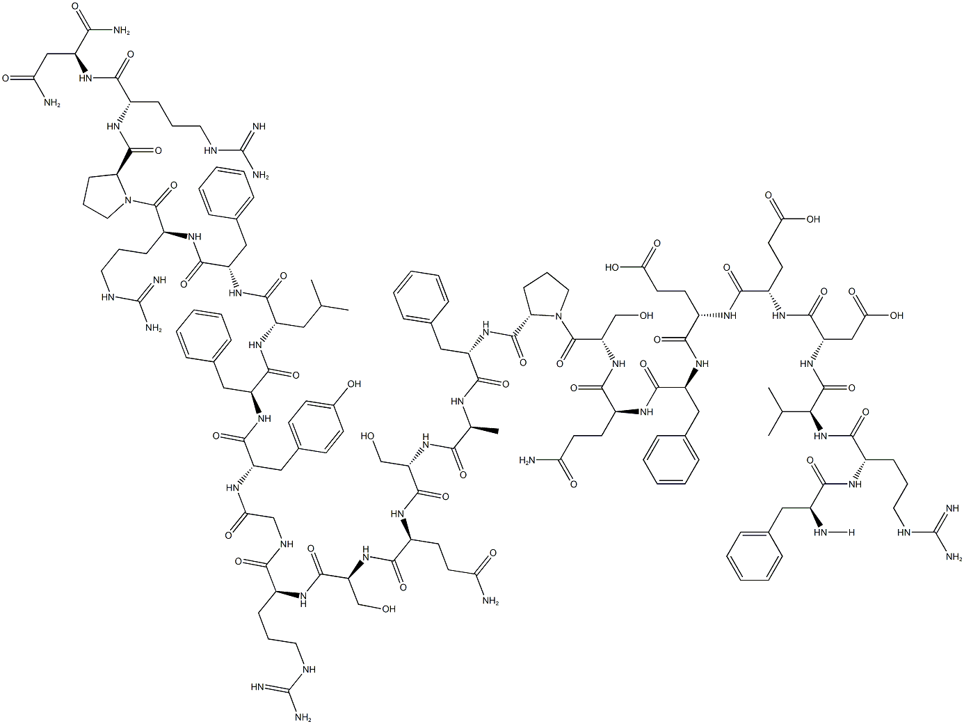 H-PHE-ARG-VAL-ASP-GLU-GLU-PHE-GLN-SER-PRO-PHE-ALA-SER-GLN-SER-ARG-GLY-TYR-PHE-LEU-PHE-ARG-PRO-ARG-ASN-NH2