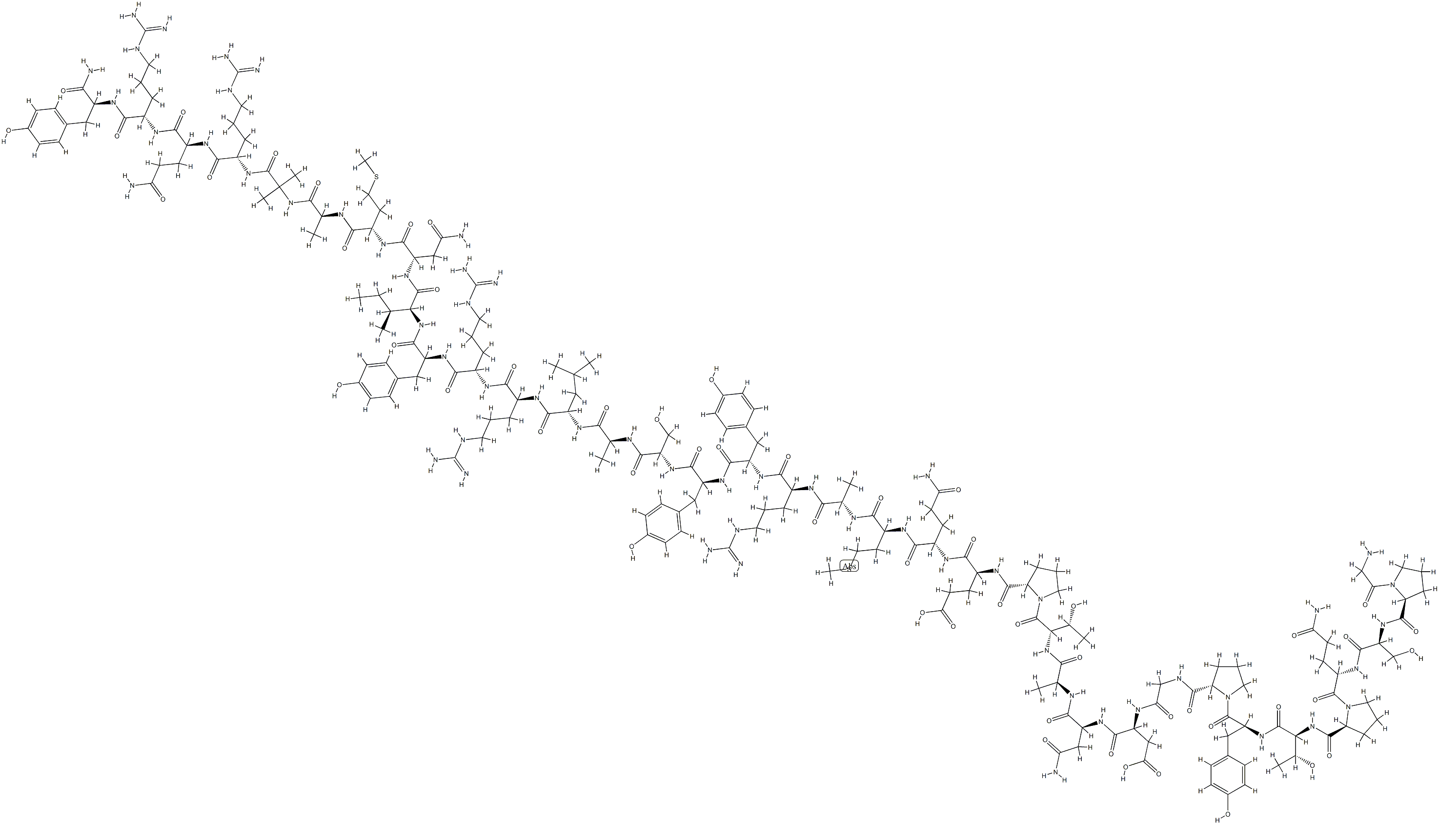 (Gly1,Ser3·22,Gln4·34,Thr6,Arg19,Tyr21,Ala23·31,Aib32)-Pancreatic Polypeptide (human)