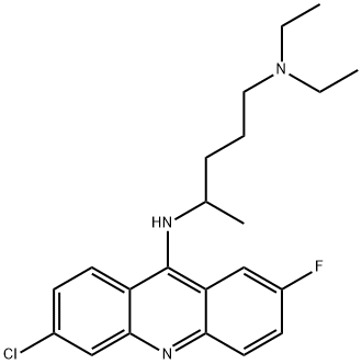 fluoroquinacrine Structural