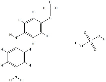 Variamine blue B sulfate (=4-amino-4'-methoxydiphenylamine sulfate)[for iron-titration] Structural