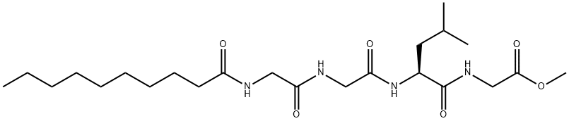 N-Decanoyl-Gly-Gly-L-Leu-Gly-OMe Structural